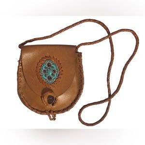 COPY - Bohemian Handmade Genuine Beaded Leather Crossbody